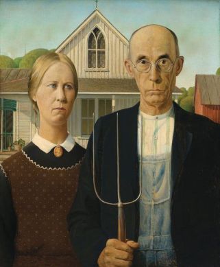 American Gothic by Wood